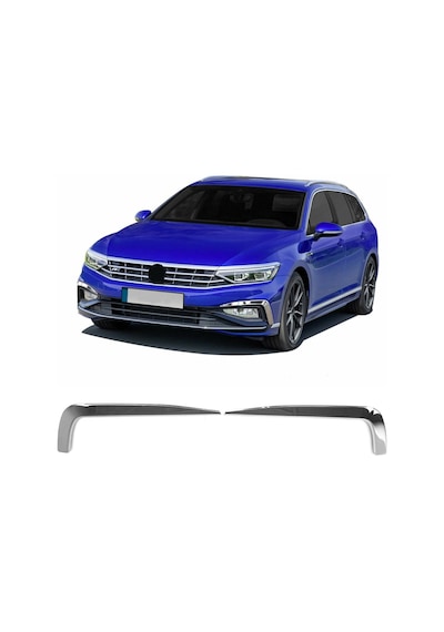 Volkswagen Passat B8.5 Krom Sis Farı Çerçevesi 2019 ve Üzeri P.Çe