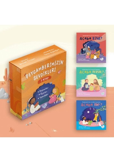 Peygamberimizin Sevdikleri Seti 3 Kitap