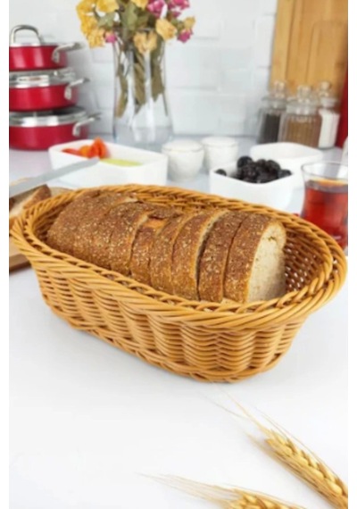 Cooker Yk1447 Ekmek Sepeti 24 Cm Kahverengi