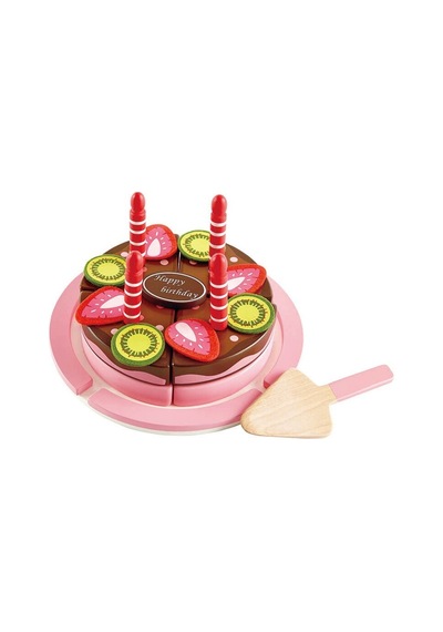 Hape Çift Aromalı Oyuncak Doğum Günü Pastası