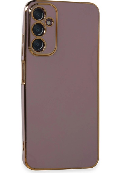 Newface - 469 - Samsung Galaxy Uyumlu A05s Kılıf Volet Silikon - Csmo-tex - - Mor