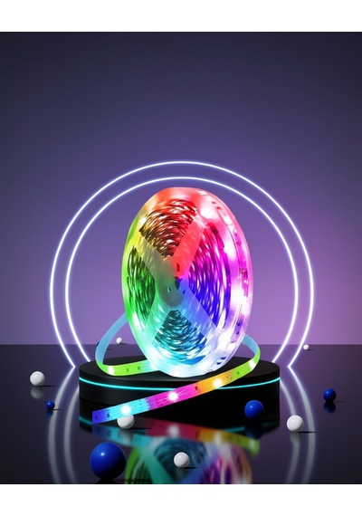 Rgb Şerit Led 10 Metre Uczzz10mşeritledddddd2