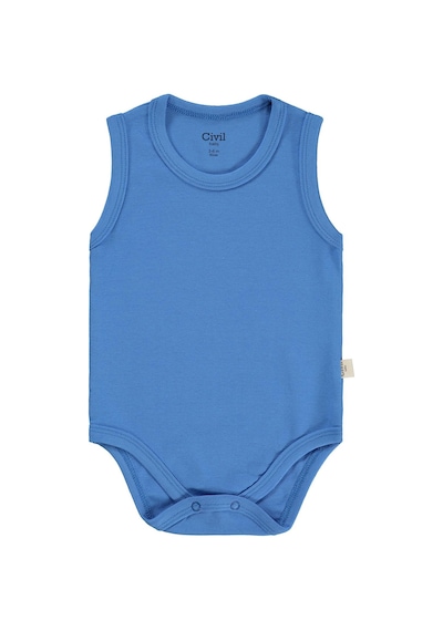 Civil Baby 3'lü Karışık Renk 3-36 Ay Çıtçıtlı Badi - Turuncu