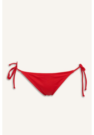 Defacto Regular Fıt Bağcıklı Bikini Altı T3670az26smrd197 Kırmızı-rd197