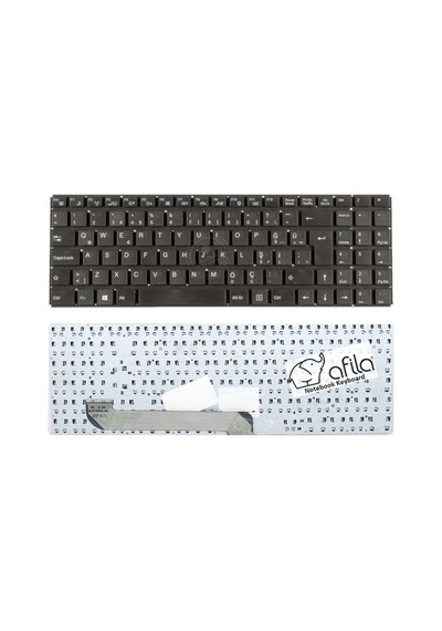 Casper Nirvana Clc Clb M500 Notebook Klavyesi, Laptop Tuş Takımı Siyah Tr