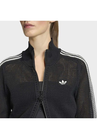 Adidas Kc6497 Crochet Tt Kadın Eşofman Üstü Siyah