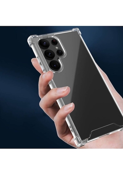 Galaxy S24 Ultra Kılıf Zore Nitro Anti Shock Silikon Renksiz