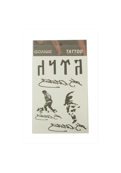 Atatürk - 262 - Temalı Tattoo Dövme - Concepta - Sticker Beyaz