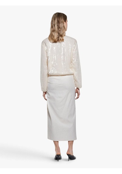 Sisley Keten Karışımlı Yandan Fermuarlı Slim Fit Midi Etek Kadın Siyah Etek - 325p45ıcl002p Beyaz Sisley Keten Karışımlı Yandan Fermuarlı Slim Fit Midi Etek Kadın Siyah Etek - 325p45ıcl002p Beyaz