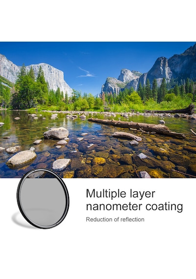K&f Concept 58 Mm Nano-c Serisi Hmc Cpl Filtre - Slim Seri Dairesel Polarize Filtre