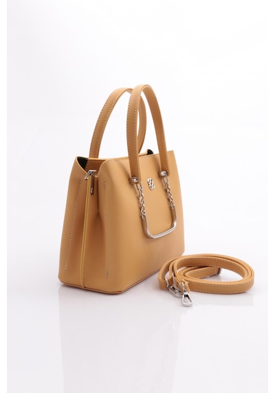 Dgn 10002 Kadin Günlük Çanta 10002-2451-R145986 Sarı