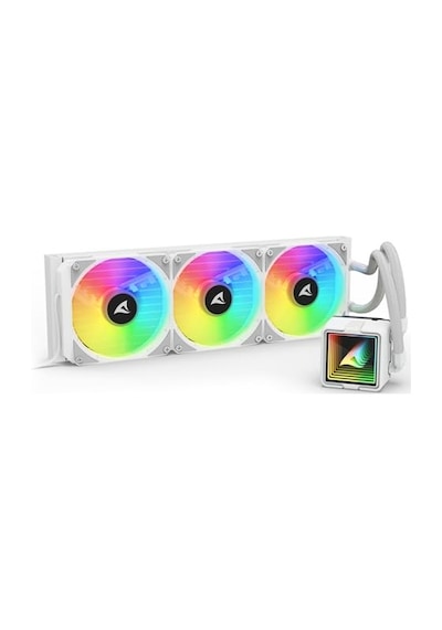 Sharkoon Fan Sıvı Soğ. Amd/ıntel Argb S100 Argb Whıte