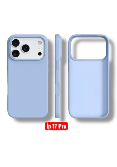Apple Uyumlu iPhone 17 Pro Kılıf Kamera Çıkıntılı Yumuşak Silikon İçi Kadife Lansman Kapak . Bebek Mavisi Apple Uyumlu iPhone 17 Pro Kılıf Kamera Çıkıntılı Yumuşak Silikon İçi Kadife Lansman Kapak . Bebek Mavisi