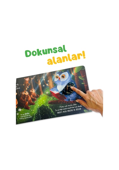 Sincap Ilk Dokun Hisset Oyna Öğren Kitabım - Ormana Dokun