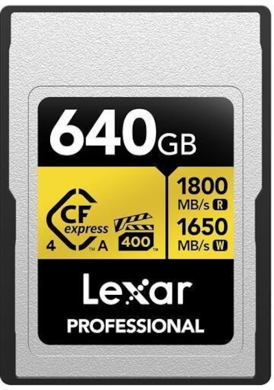 Lexar 640gb Professıonal Gold Lcagold640g- Rneng Cfexpress 4.0 Type-a Kart