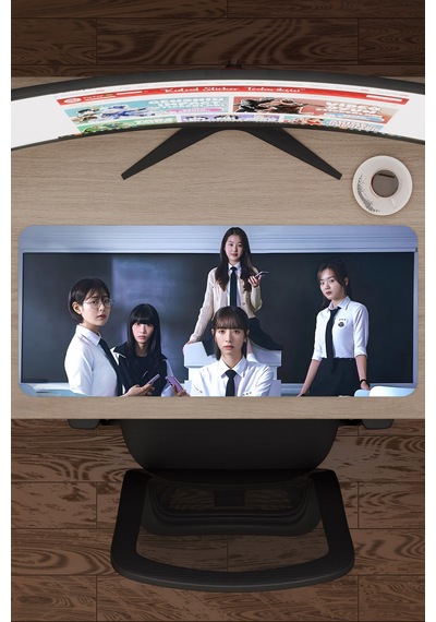 Pyramid Game K Drama Kdrama V4 70x30 Xl Gaming Kauçuk Kaymaz Taban Mouse Pad Fare Altlığı