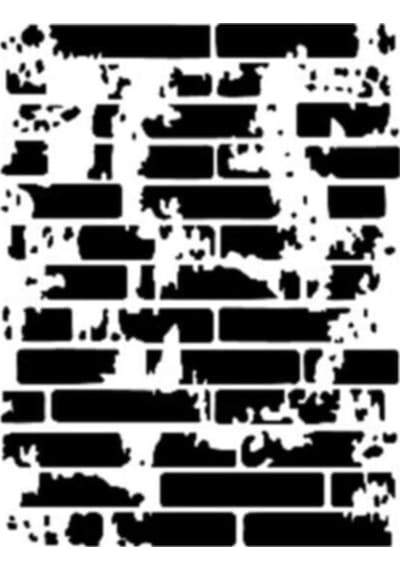 Duvar Stencil Şablon A4
