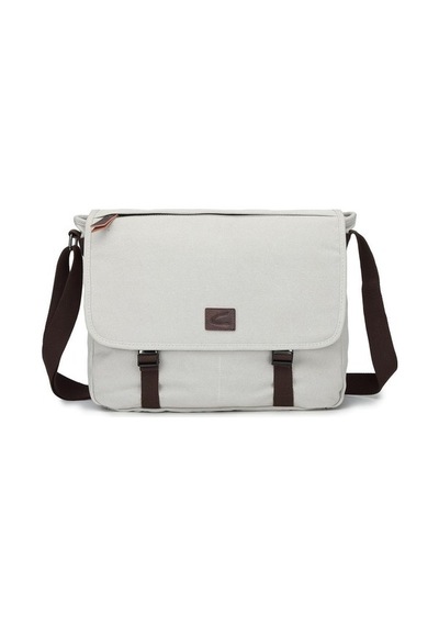 Smart Bags C-active Askılı Postacı Tipi Dosya Çantası Kanvas Kumaş C Active 1317 Koyu Gri