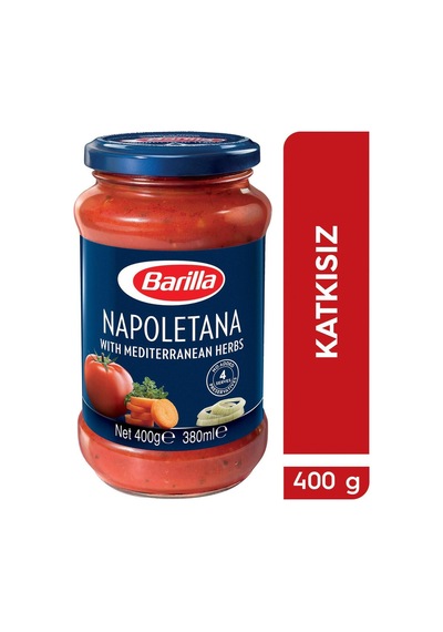 Napoletana Katkısız Makarna Sosu 400 Gr