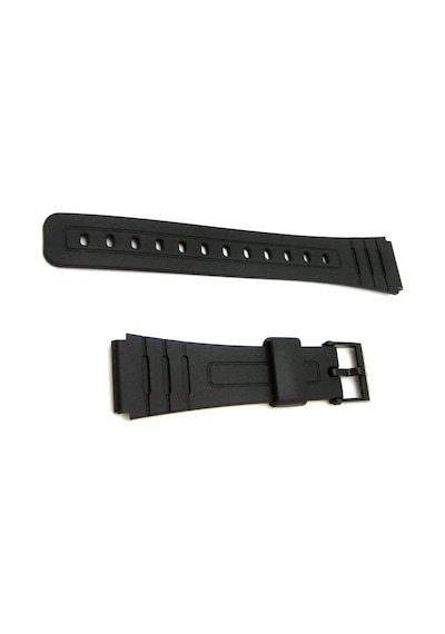 Casio F 91 Modeli Uygun Siyah Silikon Saat Kordonu Siyah