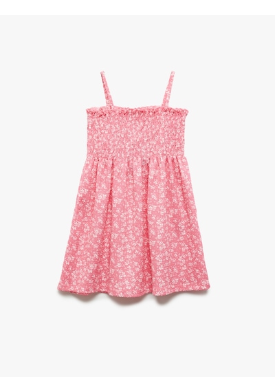 Koton Askılı Gipe Detaylı A Kesim Çiçek Desenli Elbise Pembe Desenli 5smg80020ak Pembe Desenli Pembe Koton Askılı Gipe Detaylı A Kesim Çiçek Desenli Elbise Pembe Desenli 5smg80020ak Pembe Desenli Pembe