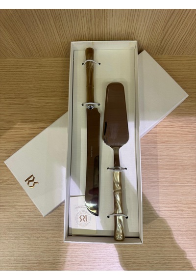 Rivadossi Bamboo Şampanya Pasta Servis Seti