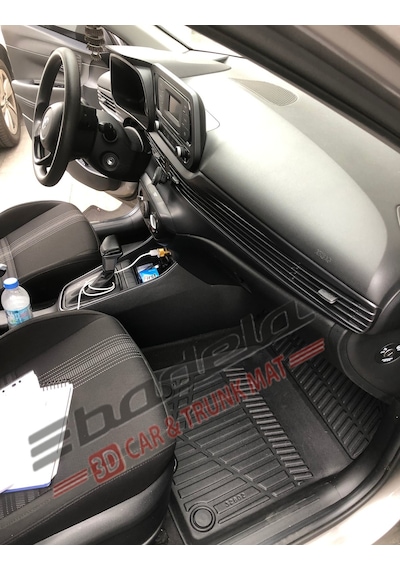 2021 2022 2023 Hyundai İ20 3d Kauçuk Kokusuz Havuzlu Paspas