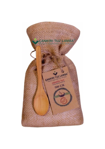 Çankırı Tuz Lamba Granül Çankırı Kristal Sofrada Öğütme Tuzu 500 G