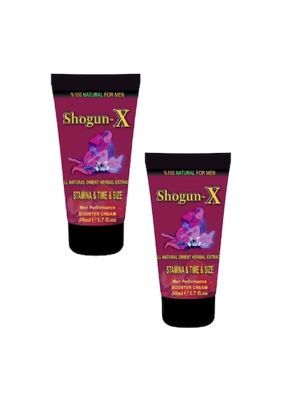 Shogun -x Extra Cream Erkeklere Özel Krem 50ml X 2 Adet