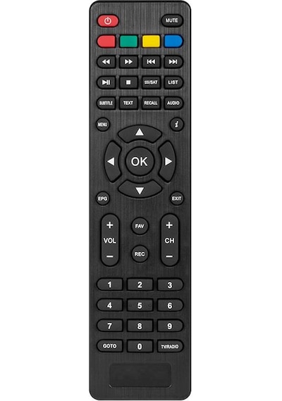 Mirtech İle Uyumlu Model 2001 Hd Mini Hd Uydu Alıcı Kumandası