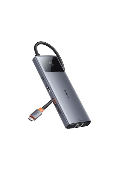 Baseus Gleam Iı 10-in-1 Usb-c Hub - 4k 60hz Hdmı, 10gbps Usb 3.2, 100w Pd Şarj Ve Gigabit Ethernet Rj45