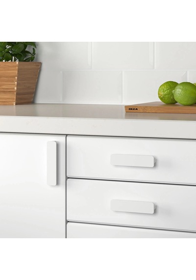 Ikea Hackås 2'li Mobilya Kulpu 100 Mm Beyaz