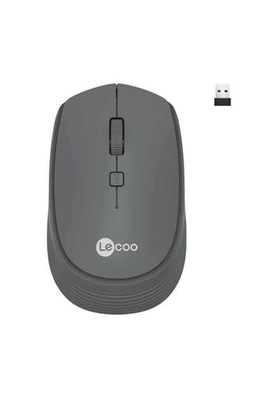 Lecoo Kablosuz Usb Mouse Gri Ws202-g