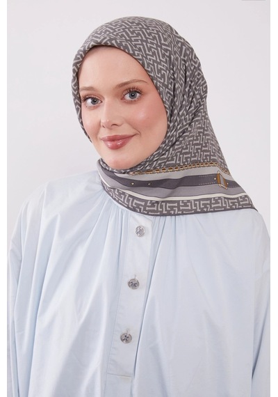 Levidor Royal Eşarp Kemer Desen Gri