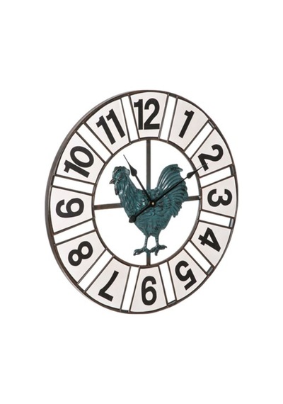 Vitale Farm Metal Duvar Saati 69X69 Cm Ak.Eq0058 Çok Renkli