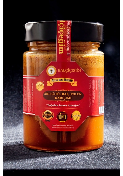 Balçiçeğim Arı Sütü Bal Polen Porpolis 450 G