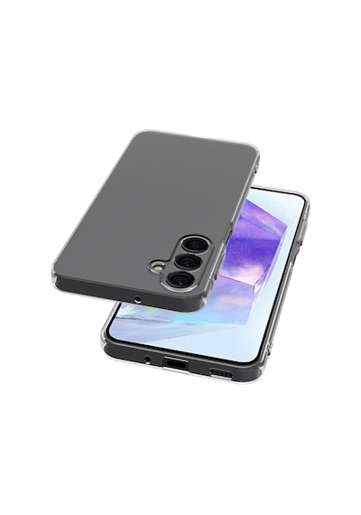 Samsung Galaxy A16 Uyumlu Kapak Kamera Korumalı Süper Silikon Şeffaf Kılıf