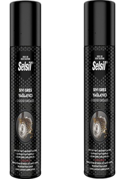Sıvı Gres Sprey 500ml Zincir Yağlama Spreyi - 2 Adet