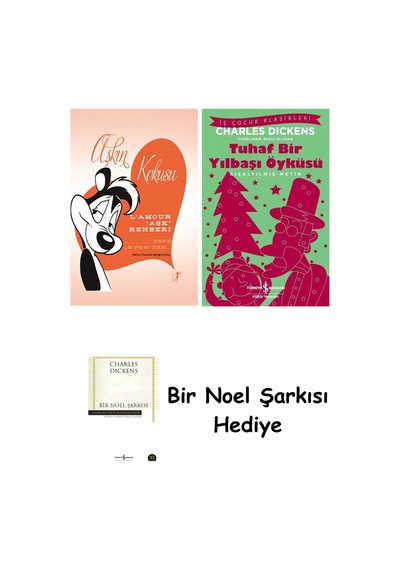 Aşkın Kokusu Ciltli + Tuhaf Bir Yılbaşı Öyküsü + Bir Noel Şarkısı