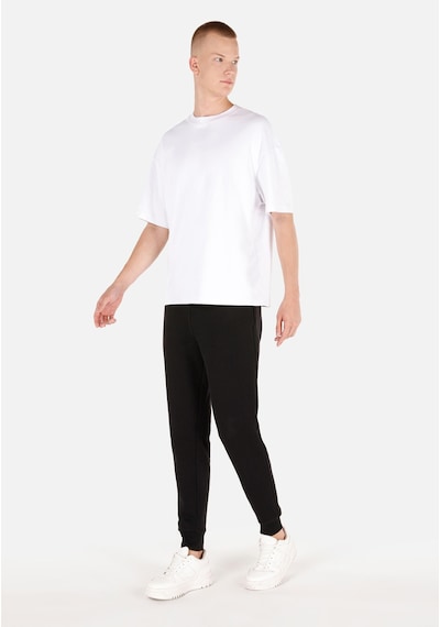 Colin's Colins Slim Fit Orta Bel Düz Erkek Siyah Eşofman Altı Cl1059874 Q1.v2 Blk Siyah