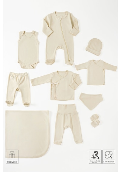 Mama Padre Yenidoğan %100 Pamuk Hastane Çıkış Seti 10 Parça + Emzirme Önlüğü Hediye Soft Touch Bej Renk Bej - 861039026 Bej Mama Padre Yenidoğan %100 Pamuk Hastane Çıkış Seti 10 Parça + Emzirme Önlüğü Hediye Soft Touch Bej Renk Bej - 861039026 Bej