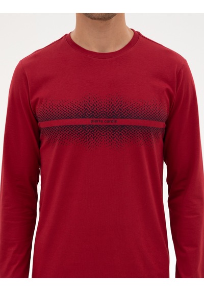 Pierre Cardin Erkek Bordo Pijama Takım 50322634-900 Bordo