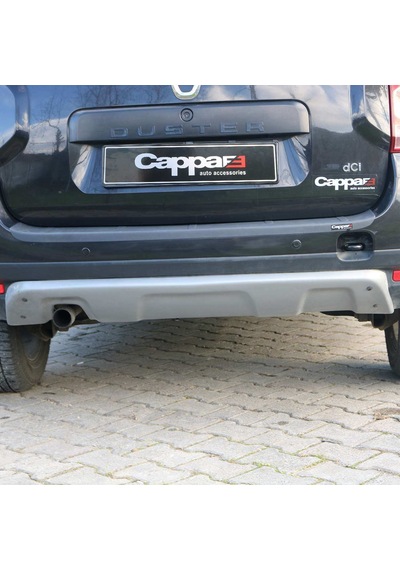 Cappafe Dacia Duster Arka Koruma Difüzör Mat Gri 2010-2017 N11.20038