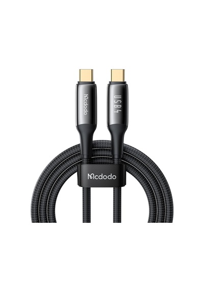Mcdodo Ca-2990 240w 4.0 Typec Typec Şarj Kablosu Siyah 1.2m