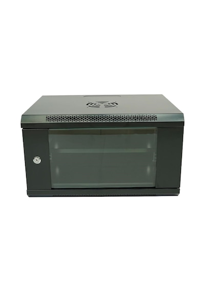 Racksan Ml-6407s 7u Duvar Tipi Kabinet 350-530-400 Raf+fan+priz