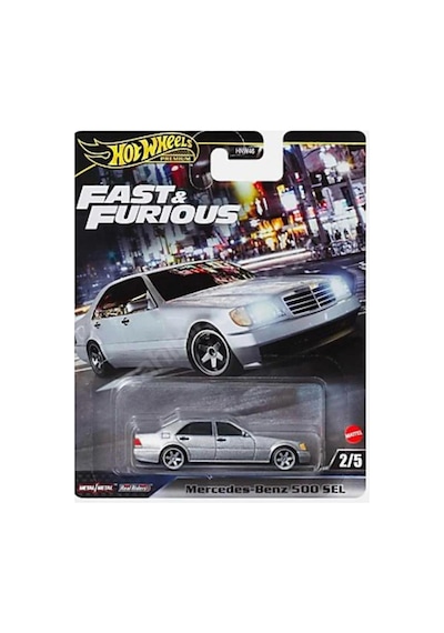 Hot Wheels Mercedes-benz 500 Sel Fast & Furious Premium Oyuncak Araba Çok Renkli