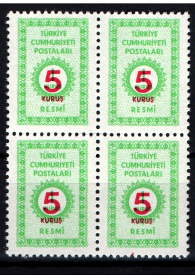 1977 Resmi Pul 5 Kuruş Tp0761 İsfila R152  Teşhir Ürün