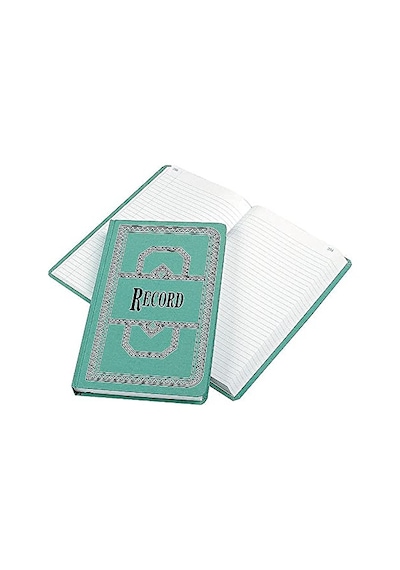 Boorum &amp Pease 66-500-r Kayıt Defteri, Yeşil, 500 Sayfa, 30.8 X 19.4 Cm