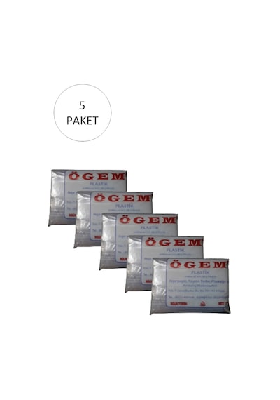 Bakkaliye Naylon Torba İkilik 22x36 Cm 1 Kg 5 Paket Takriben 975 Adet