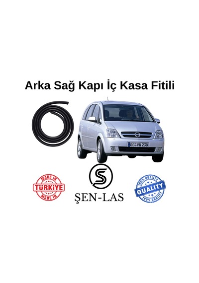 Opel Meriva 2003-2006 Şen-las Sağ Arka Kapı Fitili Şl7703
